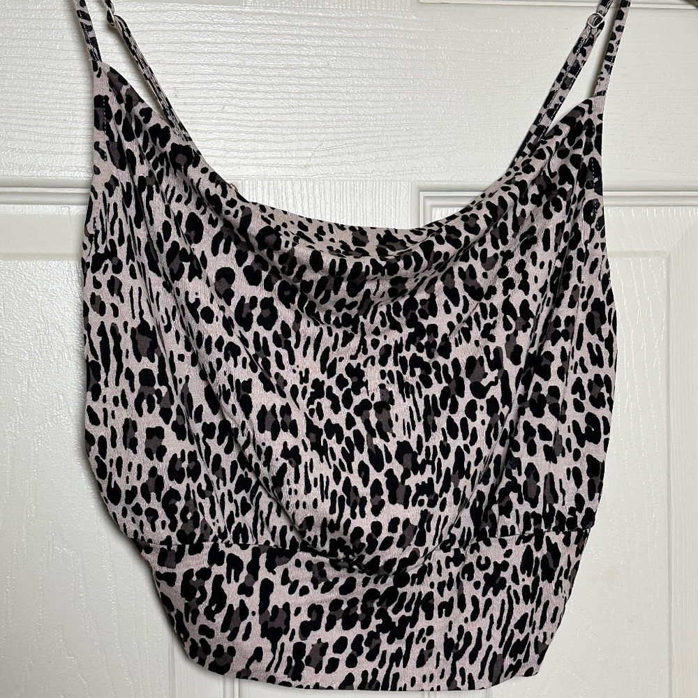 Urban Outfitters Leopard Print CropTop